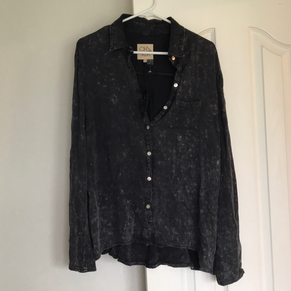 Chaser button down tee